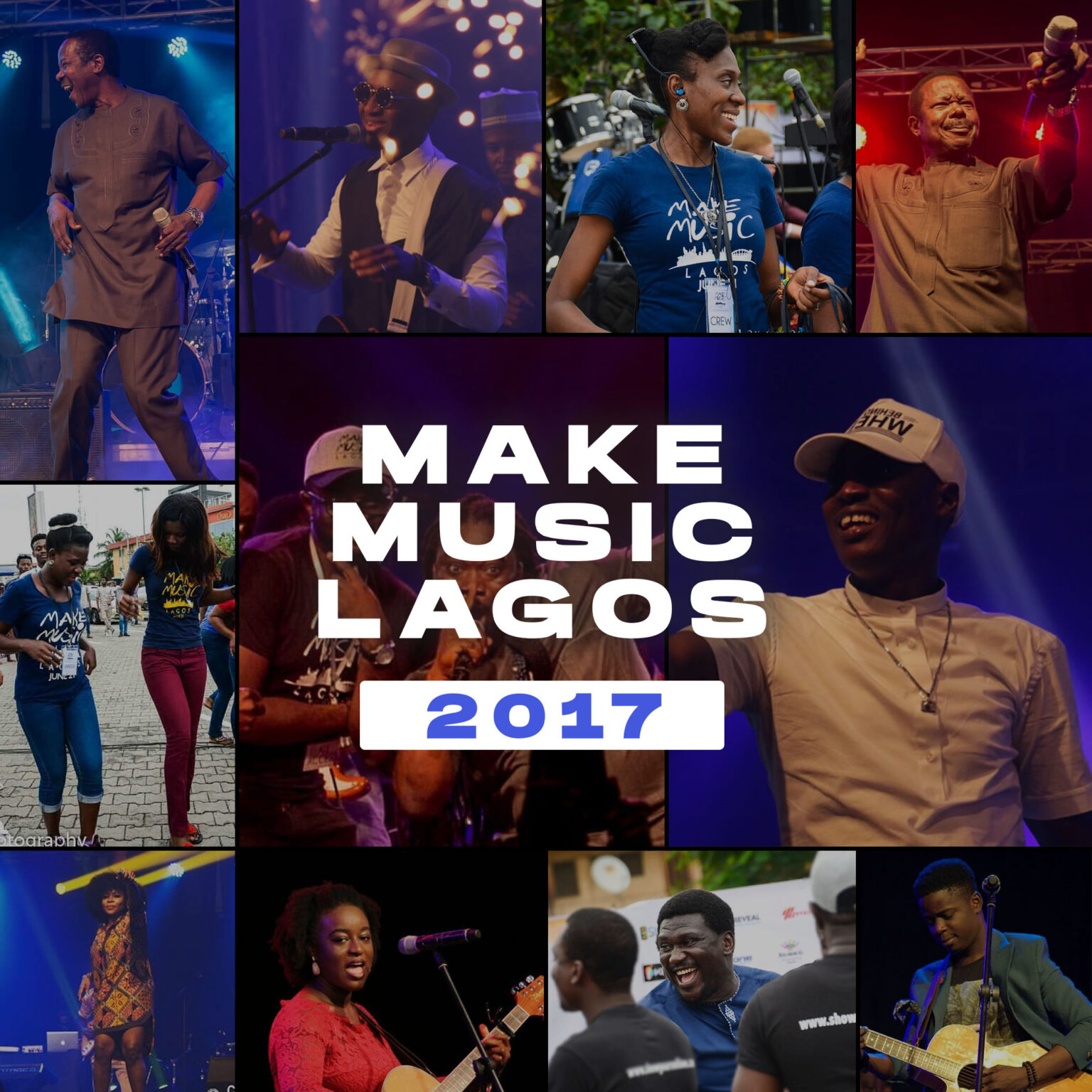 Make Music Lagos 2017 Timeline